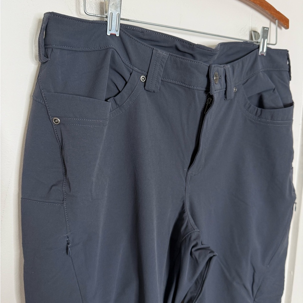 Duluth Trading Co Flexpedition Bootcut Pants Dusty Blue Size 16x29 - Picture 3 of 5